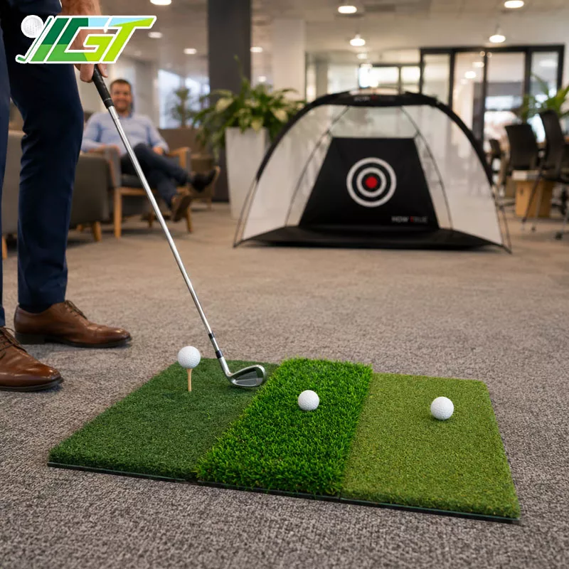YGT-G3 Multi-Turf Golf Trainer | Foldable Golf Practice Mat